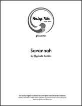 Savannah SSA choral sheet music cover